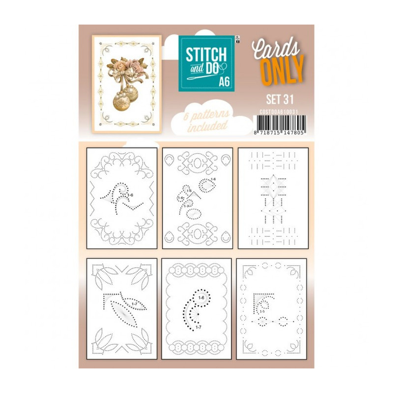 Stitch And Do - Cards Only A6 - Set 31