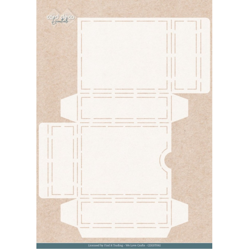 Card Deco Essentials - Stencil A4 - Box