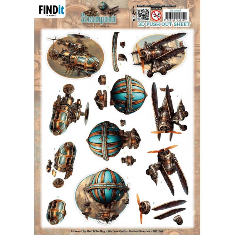 Pushout - Berries Beauties - Steampunk - In The Air - SB11069