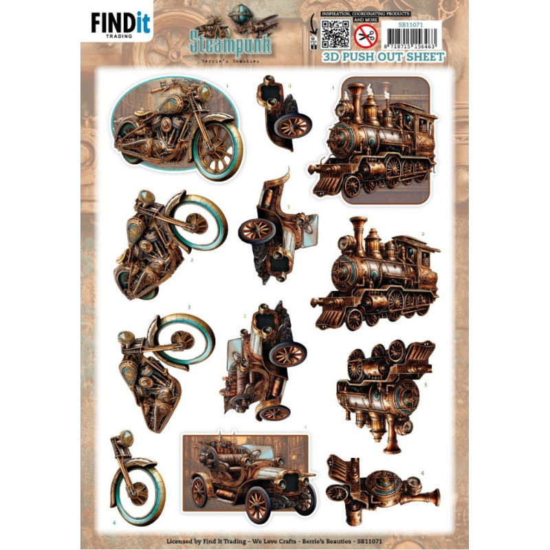 Pushout - Berries Beauties - Steampunk - Vehicles - SB11071