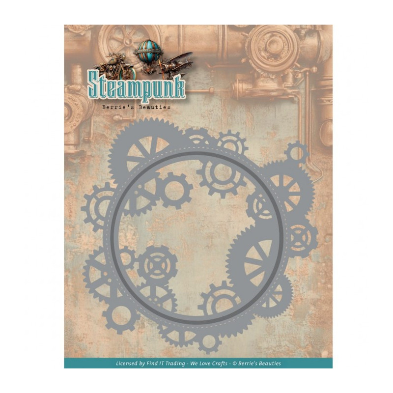 Berries Beauties - Steampunk - Gears Frame