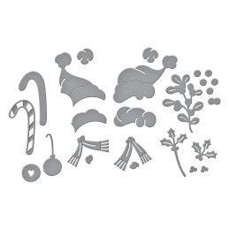 Spellbinders - Classic Mouse Collection - Christmas Embellishments - S4-1496