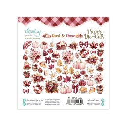 Mintay Papers - Paper Die-Cuts - Rust & Rose