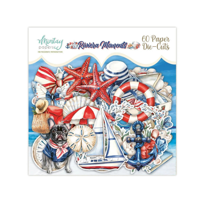 Mintay Papers - Paper Die-Cuts - Riviera Moments