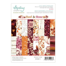 Mintay Papers - Add On Paper Pad - Rust & Rose