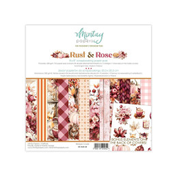 Mintay Papers - Papirblok 20x20 - Rust & Rose