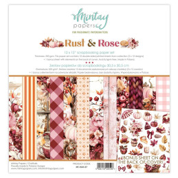Mintay Papers - Papirpakke 30x30 - Rust & Rose