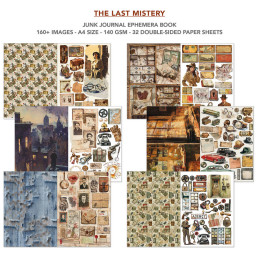 Ciao Bella - Junk Journal Ephemera Book A4 - The Last Mystery