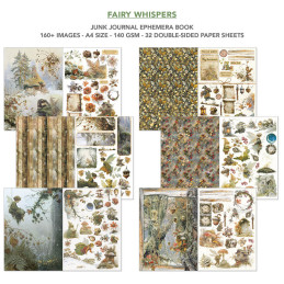 Ciao Bella - Junk Journal Ephemera Book A4 - Fairy Whispers