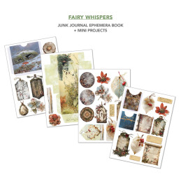 Ciao Bella - Junk Journal Ephemera Book A4 - Fairy Whispers