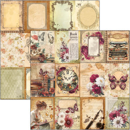 Ciao Bella - Papirpakke 12x12 - Book Lovers