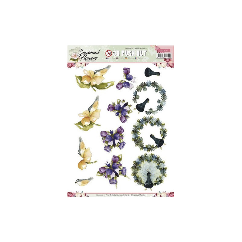Pushout - Precious Marieke - Seasonal Flowers - SB10137