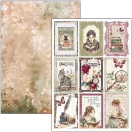 Ciao Bella - Papirpakke A4 - Book Lovers