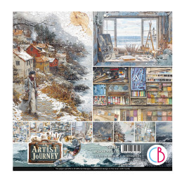 Ciao Bella - Papirpakke 8x8 - An Artist Journey