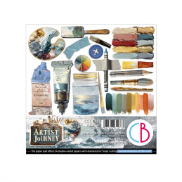 Ciao Bella - Papirpakke 6x6 - Fussy Cut - An Artist Journey