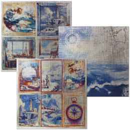 Ciao Bella - Papir/Vellum 6x6 - Deluxe Paper Silver & Vellum Mix - An Artist Journey