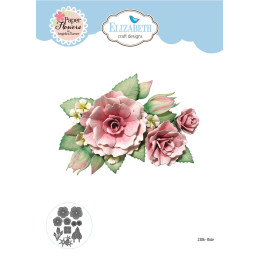 Elizabeth Craft Designs - Paper Flowers - Rose