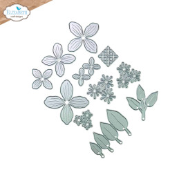 Elizabeth Craft Designs - Paper Flowers - Rose Companion Flower