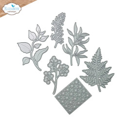 Elizabeth Craft Designs - Paper Flowers - Fern & Greenery
