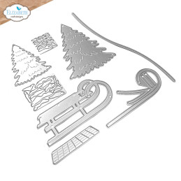 Elizabeth Craft Designs - Cute & Whimsical - Winter Scenery Accessories