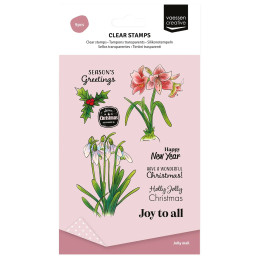 Vaessen Creative - Clear Stamp - Joy To All