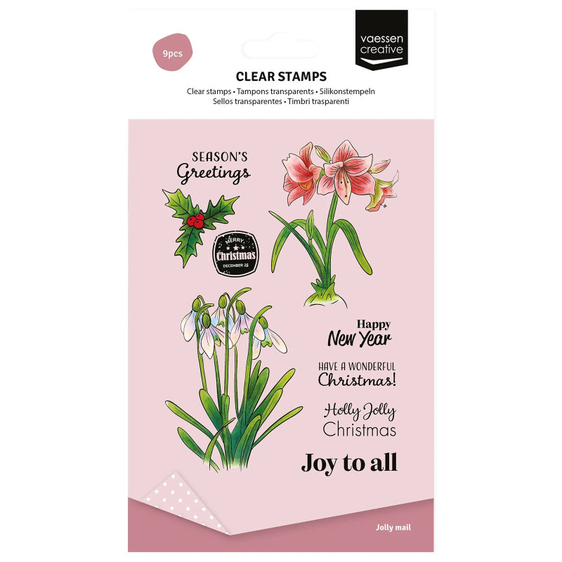 Vaessen Creative - Clear Stamp - Joy To All - 3625-0124