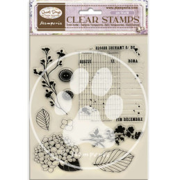 Stamperia - Clear Stamp - Quiet Days - Hydrangea - WTK229