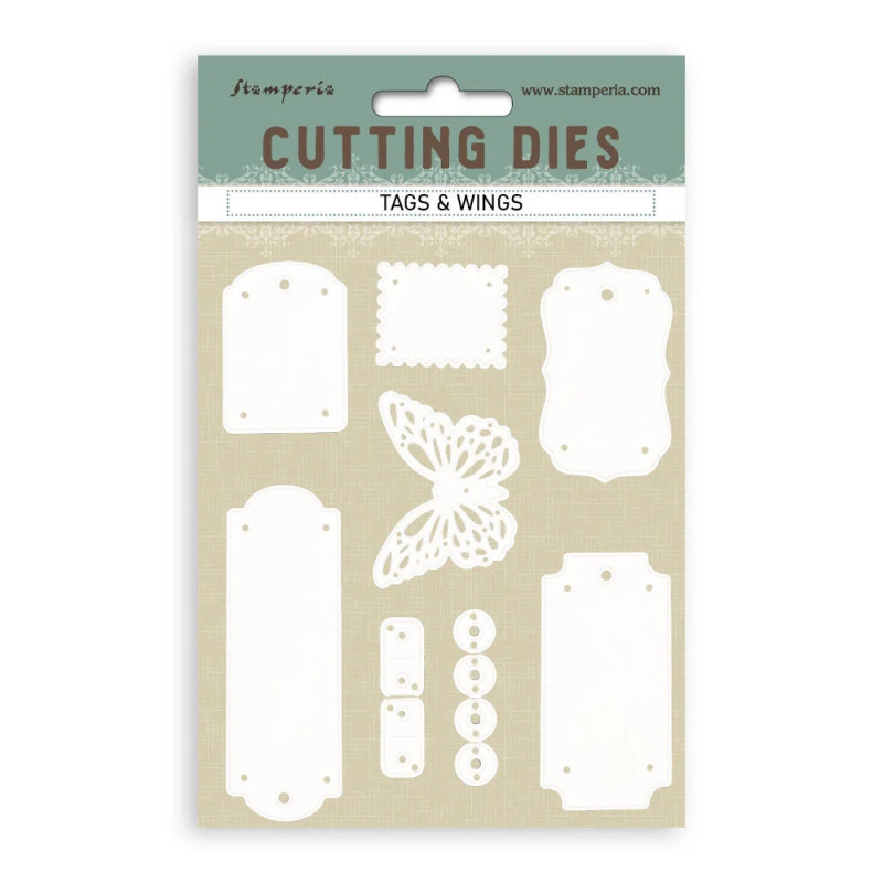 Stamperia - Tags And Wings - SFT18
