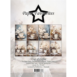 Paper Favourites - Papirpakke A6 - Cup Of Coffee - PFA601
