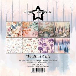 Paper Favourites - Papirpakke 15x15 - Woodland Fairy - PF563