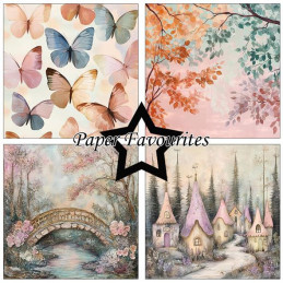 Paper Favourites - Papirpakke 15x15 - Woodland Fairy - PF563