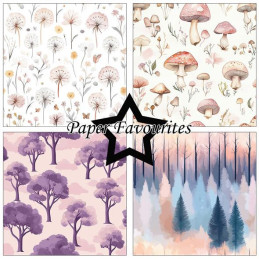 Paper Favourites - Papirpakke 15x15 - Woodland Fairy - PF563