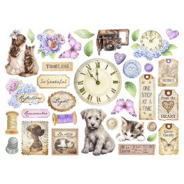 Stamperia - Die Cuts - Quiet Days - DFLDC122