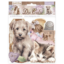 Stamperia - Die Cuts - Quiet Days - DFLDC122