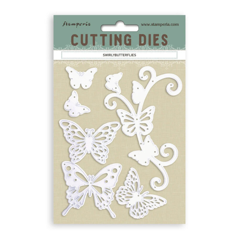Stamperia - Swirly Butterflies - SFT07