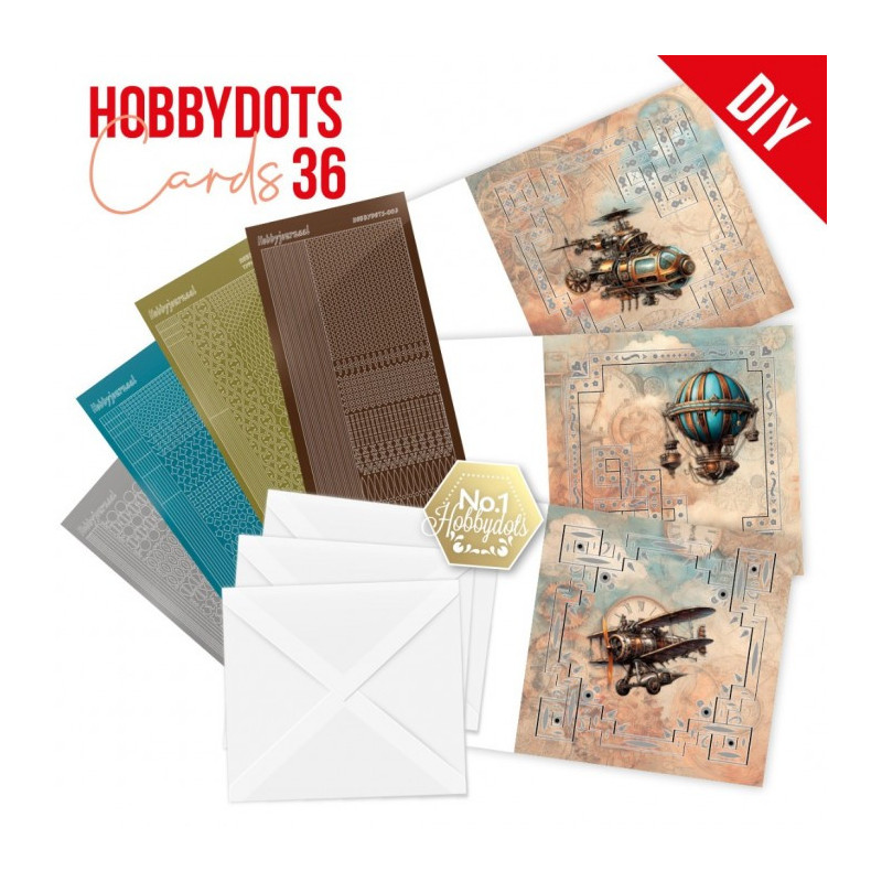 Dot And Do Cards 36 - Steampunk