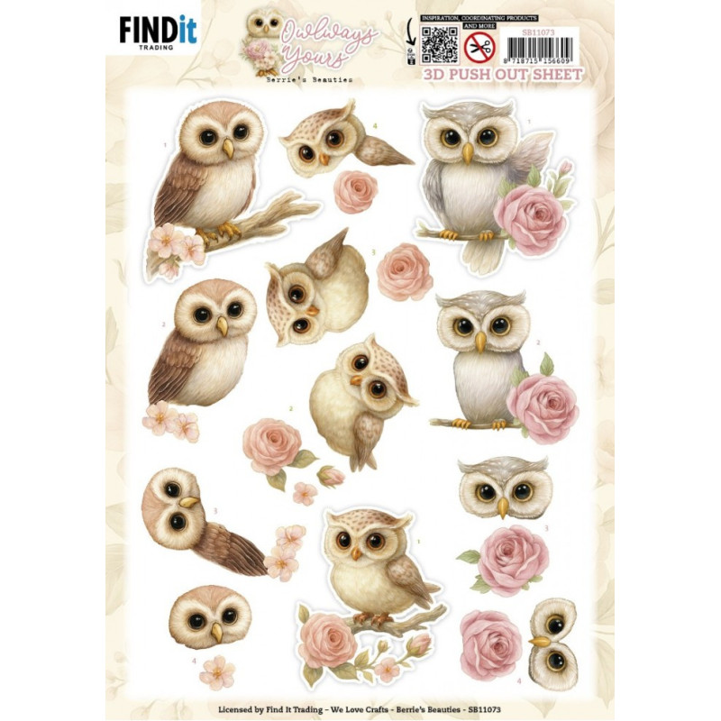 Pushout - Berries Beauties - Owlways Yours - Whimsy - SB11073