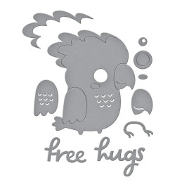 Spellbinders - Free Hugs Oscar - S2-432