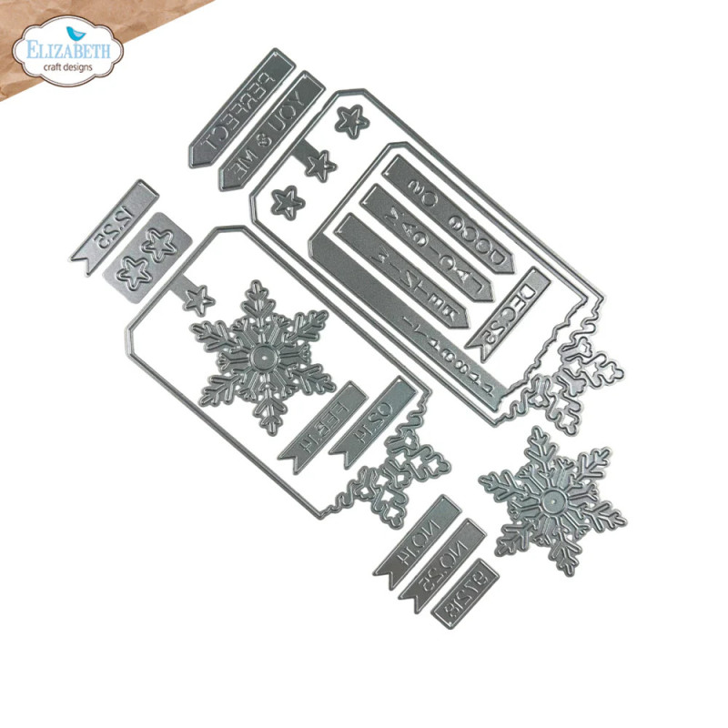 Elizabeth Craft Designs - Planner Essentials - Winter Tags