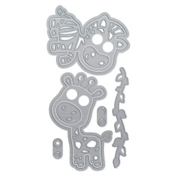 Tonic Studios - Wild About Zoo - Giraffe - 5017E