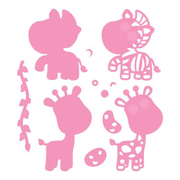 Tonic Studios - Wild About Zoo - Giraffe - 5017E