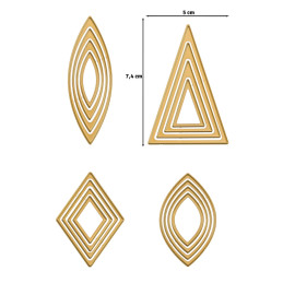 Vaessen Creative - Mini Basic Shapes 1 - 3625-0202