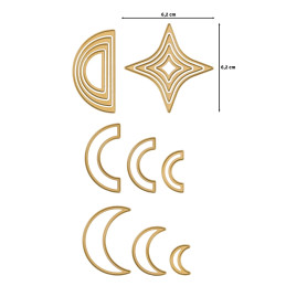 Vaessen Creative - Mini Basic Shapes 2 - 3625-0203