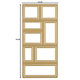Vaessen Creative - Mini Postage Stamps - 3625-0205
