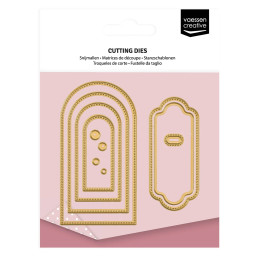 Vaessen Creative - Mini Round Banners & Labels - 3625-0206