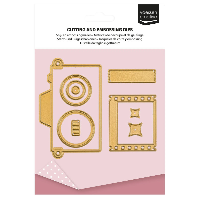 Vaessen Creative - Mini Vintage Camera - 3625-0211