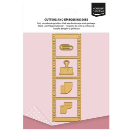 Vaessen Creative - Mini Vintage Filmstrip - 3625-0212