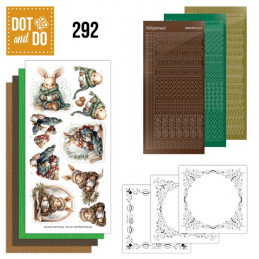 Dot And Do 292 - Winter Bunnies