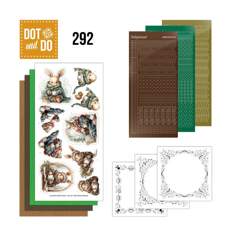 Dot And Do 292 - Winter Bunnies