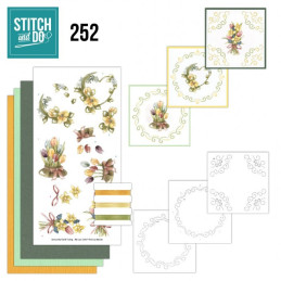 Stitch And Do 252 - Yellow Flowers